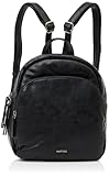 MATTIES, MOCHILA DE MUJER, COLOR NEGRO, SERIE ALMERIA. 22x26x10 CM