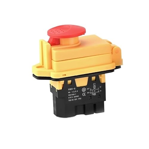 CZKE YH02-A YH01-A Electromagnetic Switch 110V 8A 220V 15A 4PIN 5PIN Starter Push Button for Machine Tool Equipment Waterproof(4