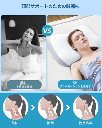 ノーブランド 低反発首元安定枕