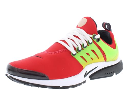 Nike Air Presto pour homme, Rouge universitaire/noir/jaune, 8