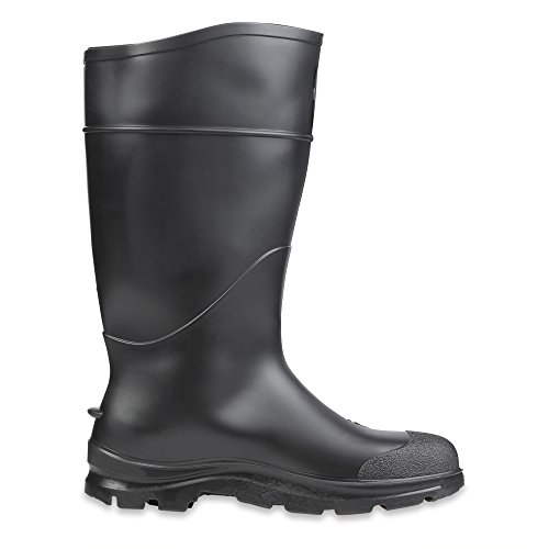 Image of Servus Comfort Technology 14 inch PVC Steel Toe Men's Work Boots, Black - Steel Toe (18821)