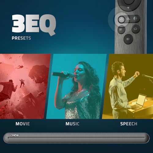 Image of Artis SoundHub 210 80 Watts Wireless Bluetooth Sound bar with 3EQ Pre-Sets,4 Driver Units & Multiple Input Modes: Bluetooth /HDMI(ARC) / AUX in /Optical /Co-Axial /USB Pen Drive Input