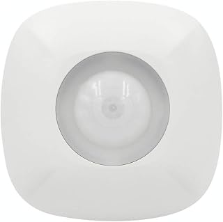 Ceiling-Mounted Z-Wave Plus PIR Motion Sensor,Compatible with Fibaro,HomeSeer and Vera - Easy to install - White