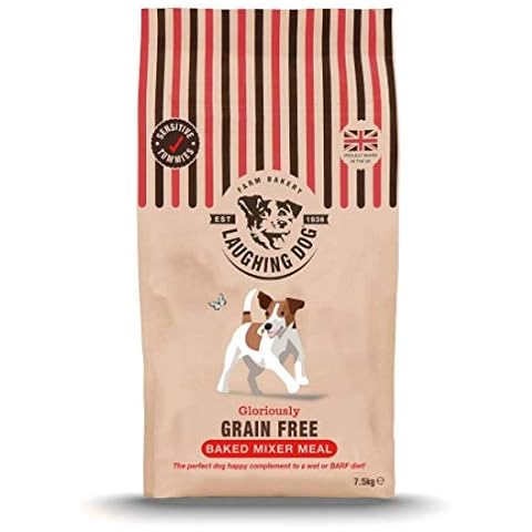 Laughing Dog - Grain Free Dry Dog Food Mixer Meal, Naturally Baked Dry Dog Food with No Artificial Colours, Flavours or Preservatives, 7.5kg Cover