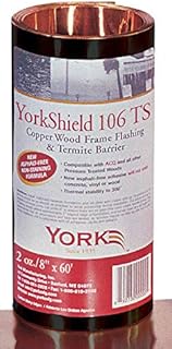 York 5993472 106 TS 8 x 720 in. Copper Roll Flashing