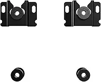 ELG, GENIUS, Suporte Fixo Universal de Parede Para TVs de 14' a 100', Capacidade até 100 kg, Padrão VESA de 75x75 a 800x400mm, Preto