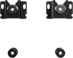 ELG, GENIUS, Suporte Fixo Universal de Parede Para TVs de 14” a 100”, Capacidade até 100 kg, Padrão VESA de 75x75 a 800x400mm, Preto