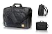 Produktbild Necesse® Business Rucksack Herren (Schwarz)  Umwandelbarer All-in-One Backpack  Handgepäck Rucksack mit Laptopfach  Daypack für Arbeit und Uni