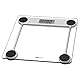 Clatronic® digitale Personenwaage mit Sicherheitsglas-Oberfläche | Waage Personen mit Messbereich von 2,5–150 kg | Körperwaage mit LCD-Display | Personenwaage digital inkl. Batterie | Wage PW 3368
