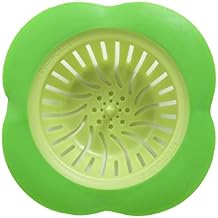 Evri-Sink Sink Strainer with Large Wide Rim, Tool for Kitchen Sinks, Fits Most Standard Kitchen Sinks, Offered a Set of Two, Colors May Vary