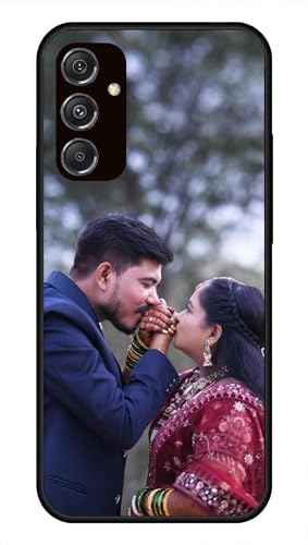 Image of NDCOM for Customised Samsung A15 5G Back Cover, Samsung A15 5+G Back Cover DIY Personalised Photo Design | Customized Gift Custom Text Name Printed Metal Case