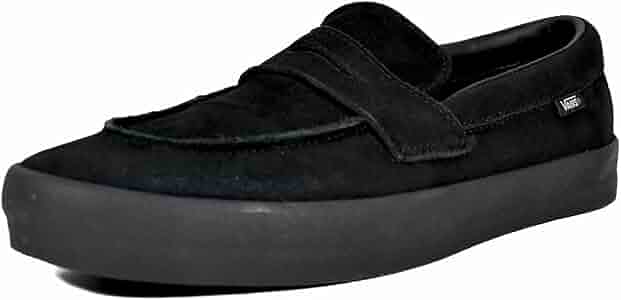 Amazon | VANS Skate Loafer Suede Black/Black VN000VA6BKA (日本の靴