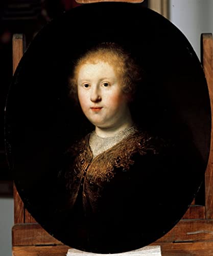 Peinture par Rembrandt sur toile haut de gamme 50x70 cm signée CHAGM