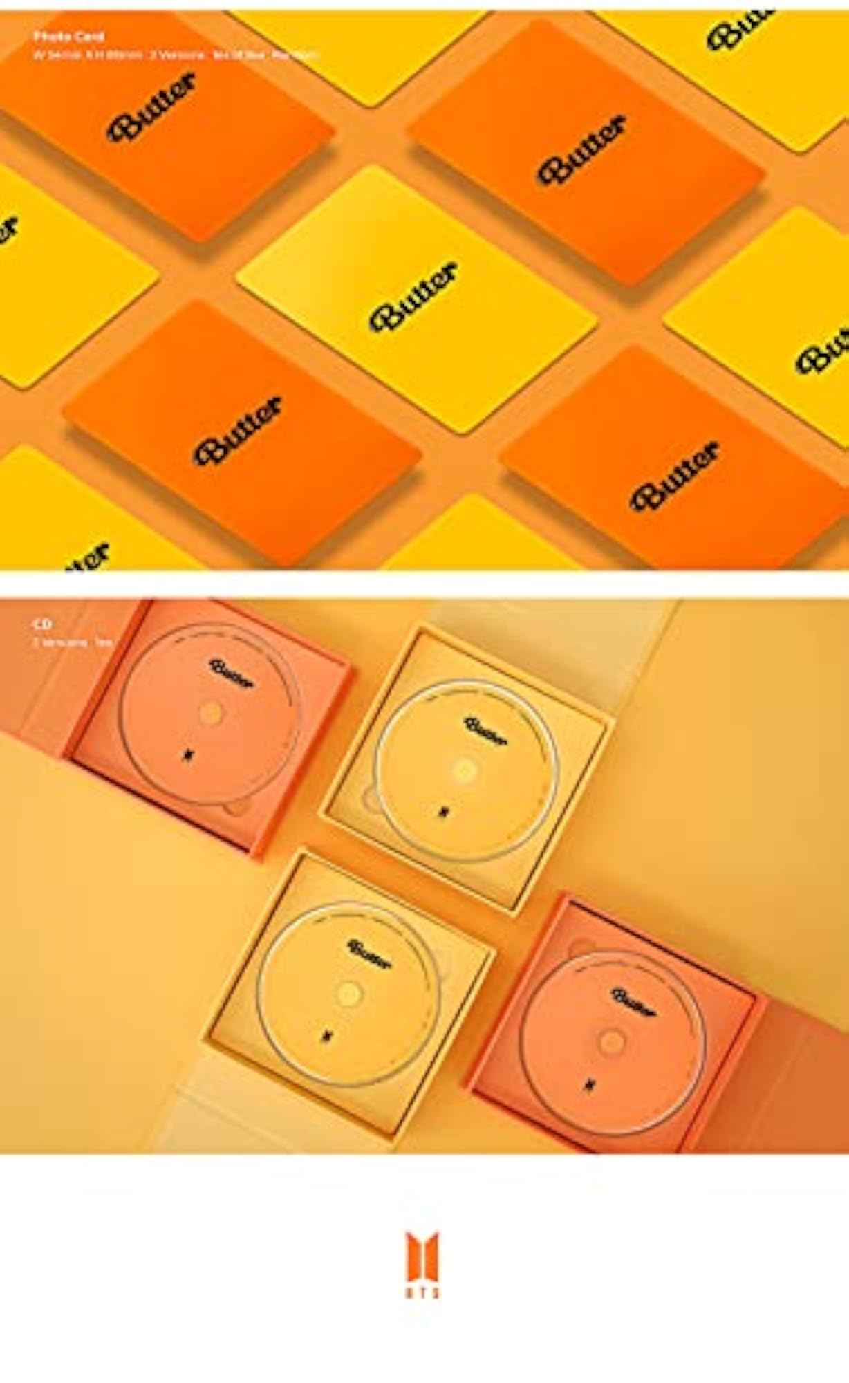 KTMMD1083 BTS - Butter Album with Extra Photocards Set
