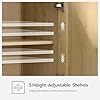EYYTHUNG Sideboard Buffet Set of 3 with Adjusable