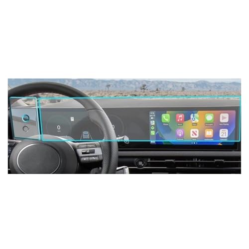 Protecteur d'écran 12.3 TPU anti-rayures pour navigation Hyundai Tucson 2024