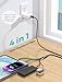 Amasuki Travel Essentials,4 in 1 for Apple Watch Charger/iPhone Charger/Multi Charging Cable,Vacation RV Camping Essentials,USB C/L/Micro Portable Charger for iWatch 11-1/iPhone 17-12,Car&Gift-4FT
