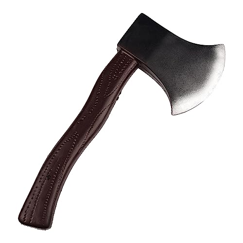 JNAWA Halloween Woodsman Axe Realistic Fake Axe Halloween Trick Props Party Fancy Dress Accessory False Hatchet for Adult Halloween Costume