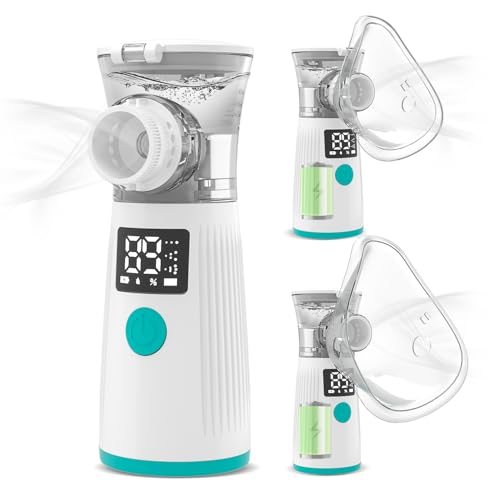 New - Improved Non-Medicated Steam Inhaler for Sinus Relief, Allergies, Congestion & Colds, Vocal Steamer, Soothes Nasal & Throat Passages.