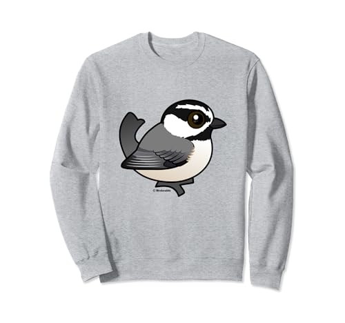 Cute Cartoon Mountain Chickadee Birdorable Bird Species Sweatshirt