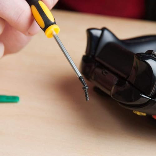 Fixinus Conjunto de chaves de fenda Torx T6 T8 T10, 7 peças de chave de fenda magnética de precisão