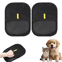 Handschuh Tierhaarentfernung, 2pcs Fell Magnet Katzenhaare, Fell Magnet Handschuh, Multifunctional Haarentfernungshandschuh Katze For Washing, Deshedding And Care