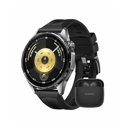 HUAWEI WATCH GT 6 46mm Black + FreeBuds SE 3 Black, up to 21 days battery life, Cycling,100+ Sports Mode, iOS & Android, All-day Health Monitoring, Emotional Wellbeing