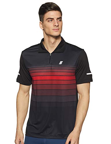 Image of Amazon Brand - Symactive Men's Printed Regular Fit Polo