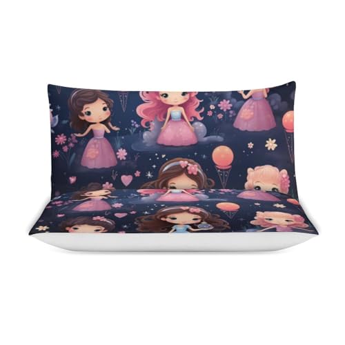 Parure de lit princesse anti-transpiration en microfibre douce - 4