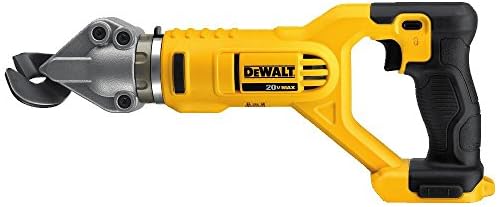 DEWALT 20V MAX Metal Shear, Offset, 18GA, Tool Only (DCS496B) , Yellow