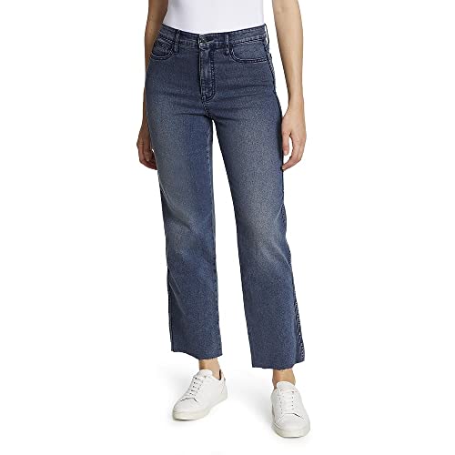 Sanctuary Social Standard Ladies High Rise Straight Jean (as1, Numeric, Numeric_14, Regular, Regular, Hopewell, 14, Straight)