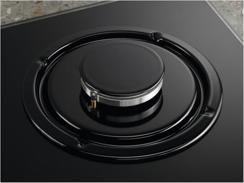 Electrolux Piano Cottura Gas EGG64272K Serie 600 Gas on Glass 60cm da Incasso, 4 Fuochi, Bruciatore Rapido, Bruciatore Wok, Precisa Regolazione della Fiamma, Sicurezza Sicurgas, 590x520cm, Nero - immagine 5