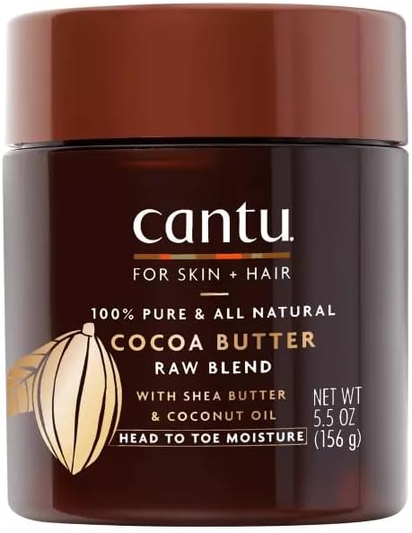 Skin Therapy Hydrating Raw Blends Body Butter, Cocoa Butter, Shea Butter And Coconut Oil, 5.5 Ounce