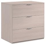 nextradeitalia 1 PZ KIT CASSETTONE 3 CASSETTI 80X38X77 ROVERE CHIARO