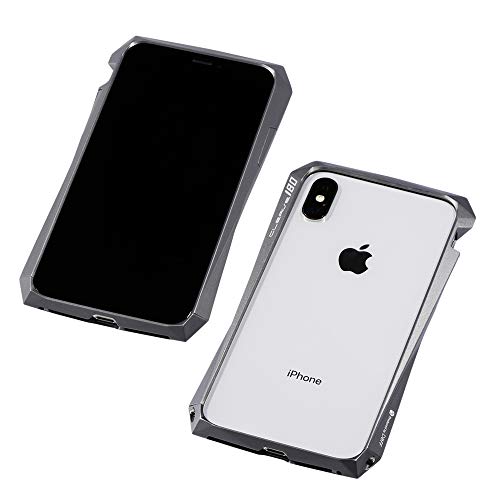 Deff(ディーフ) CLEAVE Aluminum Bumper 180 for iPhone XS アルミバンパー iPhone XS/X用 (グラファイト)