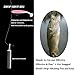 Fishing Drop Shot Weights Rig Kit Sinkers 35pcs Trokar with Lead for Bass Fishing with Tackle Box