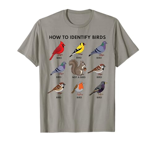 How to Identify Birds Funny Birder Women Girls Bird Lovers