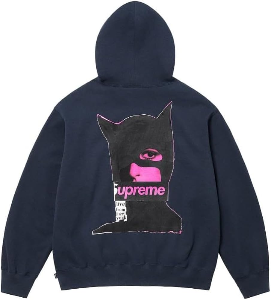 【土日限定セール】Supreme キャットウーマン Amazon.co.jp: [シュプリーム] Catwoman Hooded Sweatshirt FW23SW118