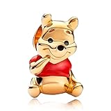 MITSOKU 925 Sterling Silver Charms for Bracelets Necklaces Winnie Cute the Pooh Dangle Pendants Beads, Charms Jewelry Gift for Women Girls
