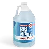 1 Gallon Foaming Hand Sanitizer Refill for Hand Sanitizer Pump and Automatic Dispensers, Fragrance Free and Alcohol Free Hand Sanitizer for Sensitive Skin, Liquid Hand Sanitizer Refill