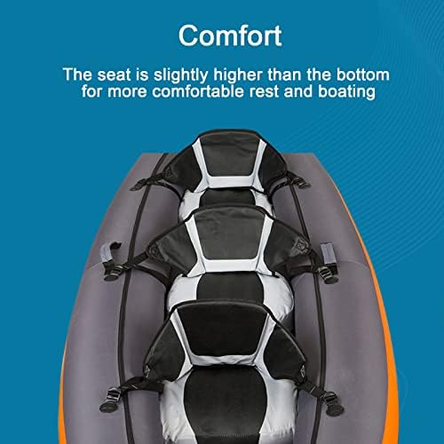 USGitke 1/2/3 Person Inflatable Kayak, Kayak Includes Padded Seat, Stable And Comfortable, Perfect For Lake Or Coast (Size : 3person)