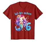 Meerjungfrau T Shirt Für Mädchen Zum Geburtstag