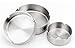 Patty Both Set of 3 Stainless Steel Ashtray 3 Size (Small/Medium/Large).