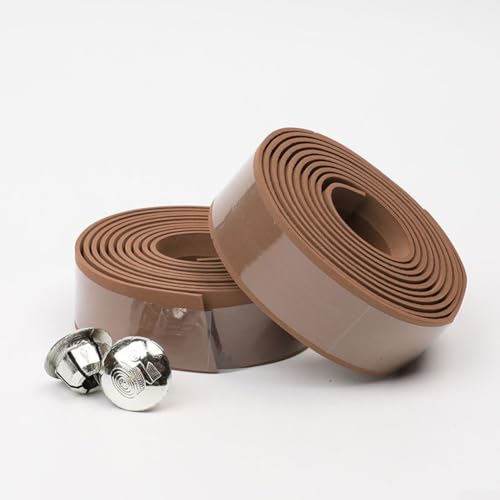 Fahrrad-Lenkerband mit hoher Dichte, einfach zu wickeln, stoßdämpfend, 8 Farben (braun)