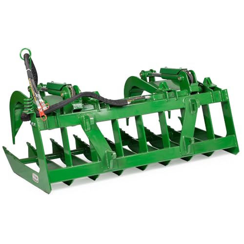 Titan Attachments GJD72BUCKET 72In Global Euro Root Grapple Bucket Attachment Fits John Deere Tractors thumb #8