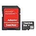 SanDisk 8GB microSDHC Memory Card w/ SD Adapter