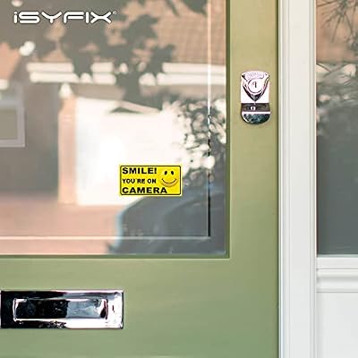 iSYFIX Smile You're on Camera Stickers for Business Nepal | Ubuy