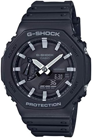 G-Shock Casio Unisex-Adult Quartz Watch, Analog-Digital Display and Plastic Strap GA-2100-1AER