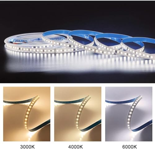 Tira LED Flexible Cleiscry 20m Blanco Frío 6000K miniatura 2