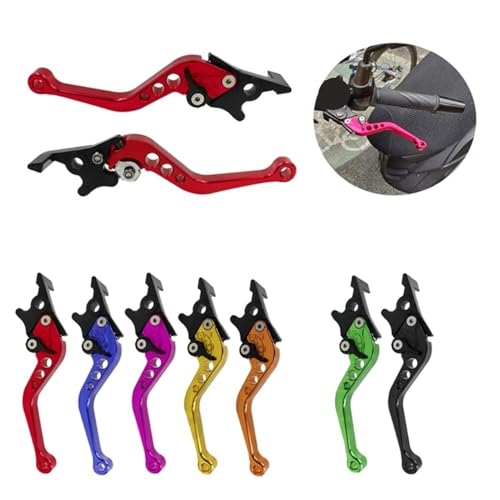 Levier d'embrayage réglable double frein à disque haute précision pour scooter - 3